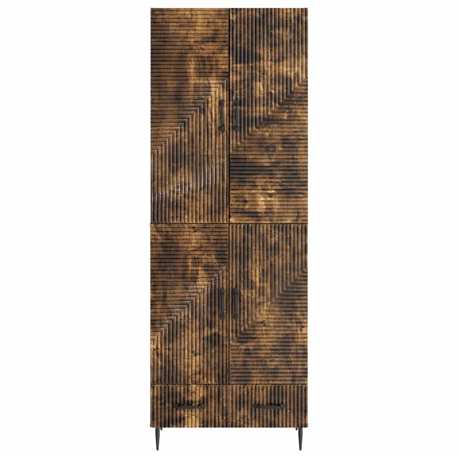 Ensemble de Meubles 2 pcs 66 x 34,5 x 95 cm Bois d'ingénierie - 5
