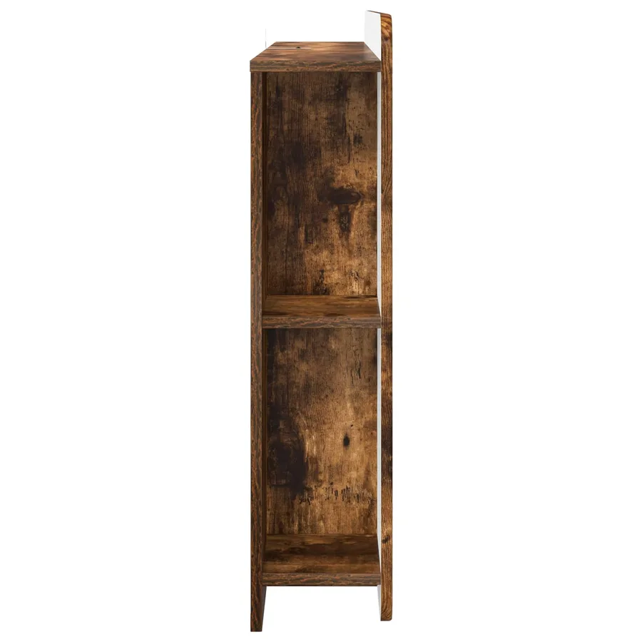 Cabinet de Tête de Lit Chêne fumé Bois d’ingénierie - 6