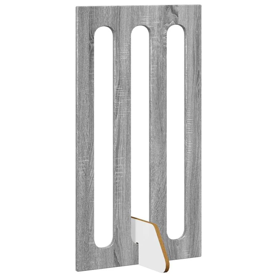 Clôture pliable pour animaux 4 pcs Gris Sonoma 201 x 38 x 90 cm - 4