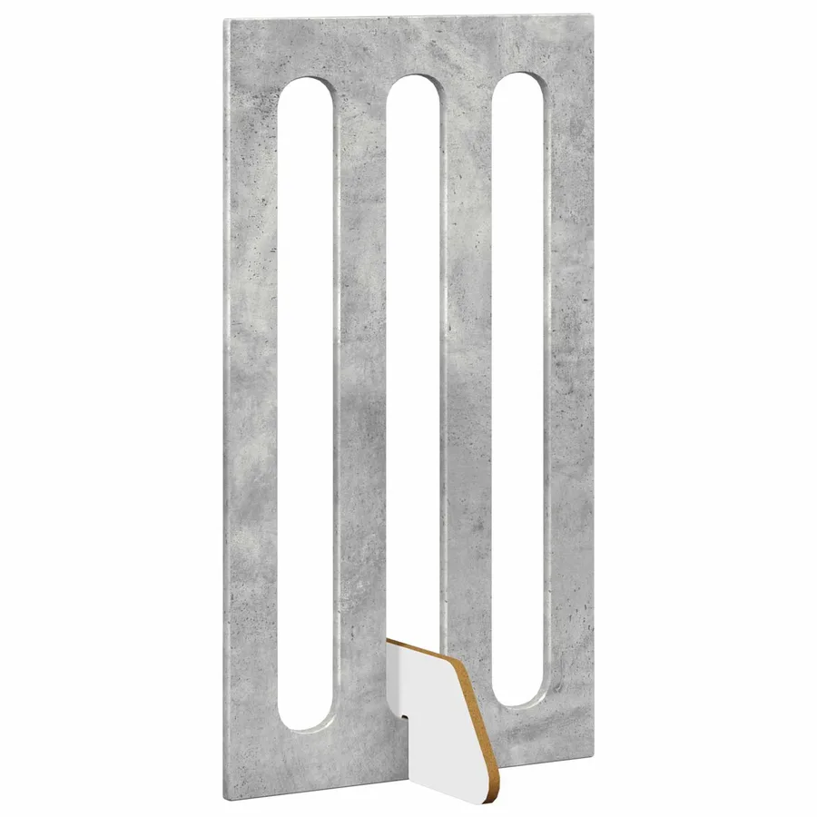 Clôture pliable pour animaux 4 pcs Gris Béton 201 x 38 x 90 cm - 4