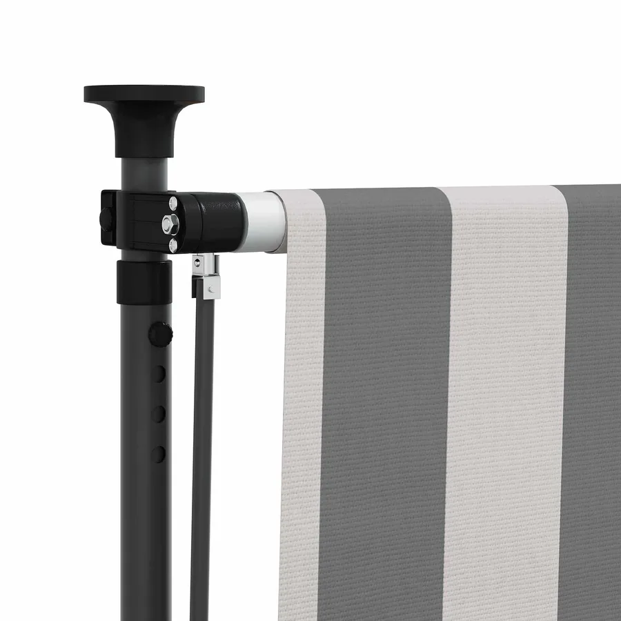 Store Roulant Extérieur Anthracite et blanc 100 x 270 cm - 4