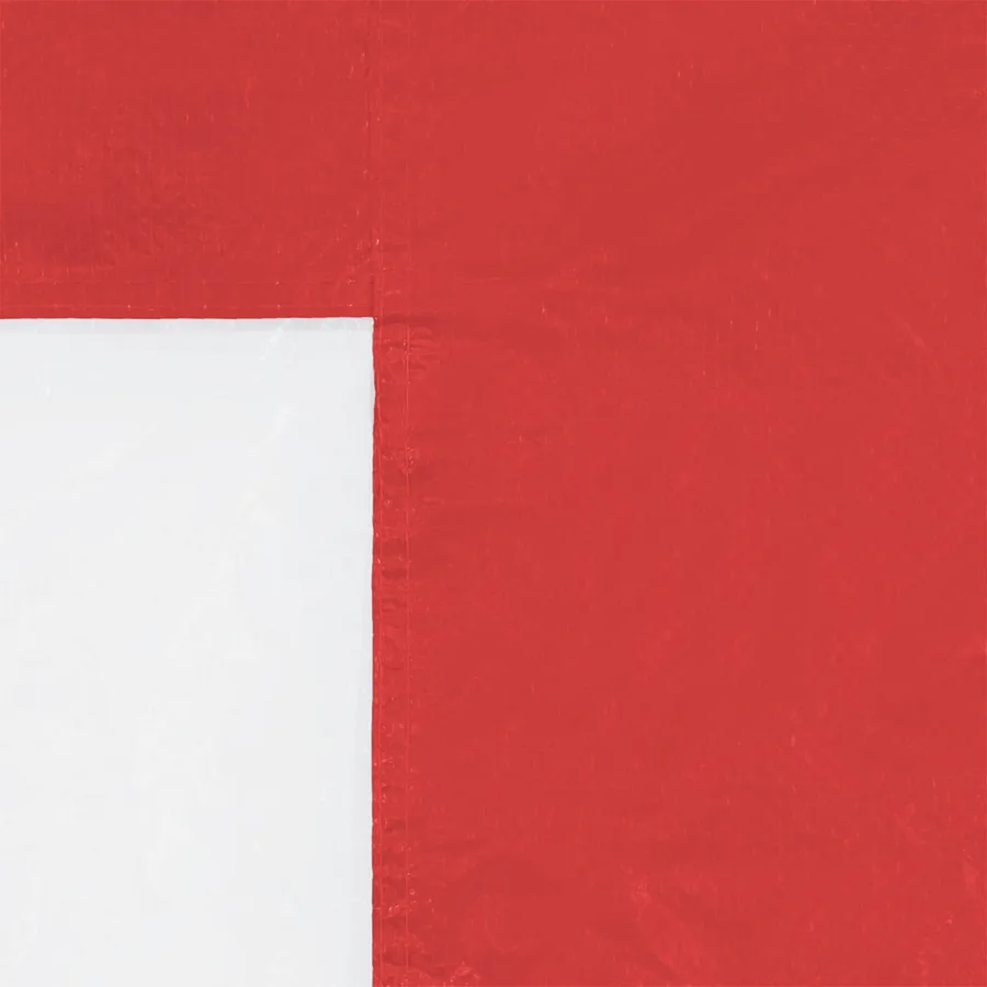 Mur de tente de fête 2 pcs 200 x 195 cm Rouge PE et acier - 4