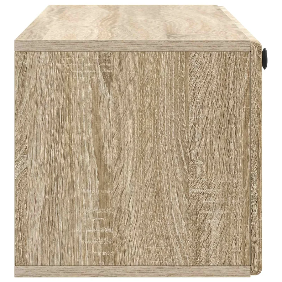 Meuble TV mural 98 x 31 x 30 cm Chêne Sonoma Bois d'ingénierie - 7