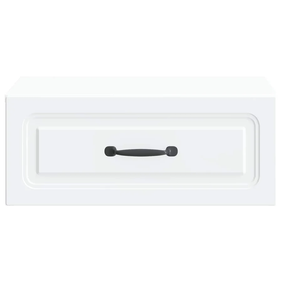 Cabinet de chevet mural 2 pcs Blanc 49 x 34,5 x 20 cm - 7