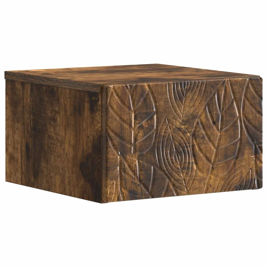Table d'appoint murale 2 pcs Chêne fumé 34,5 x 33 x 20 cm - 4