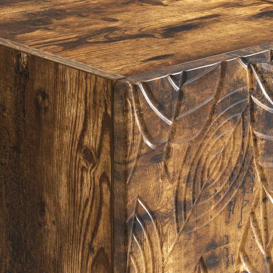 Table d'appoint murale 2 pcs Chêne fumé 34,5 x 33 x 20 cm - 9