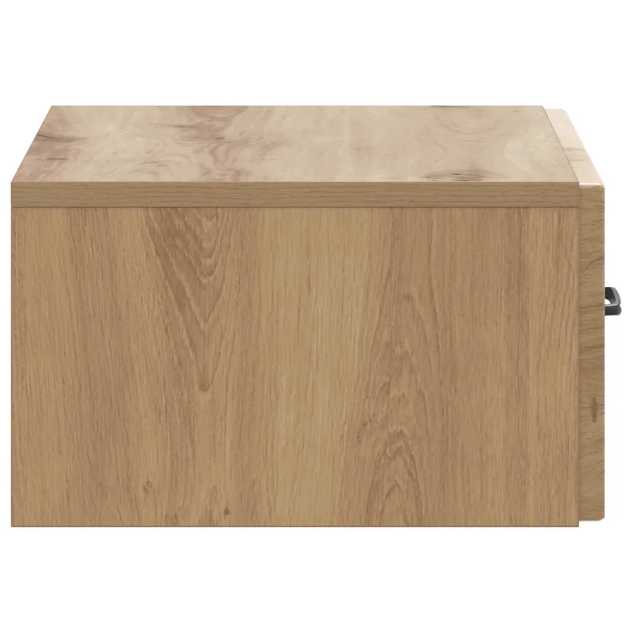 Cabinet de chevet mural Chêne artisanal 49 x 34,5 x 20 cm - 6