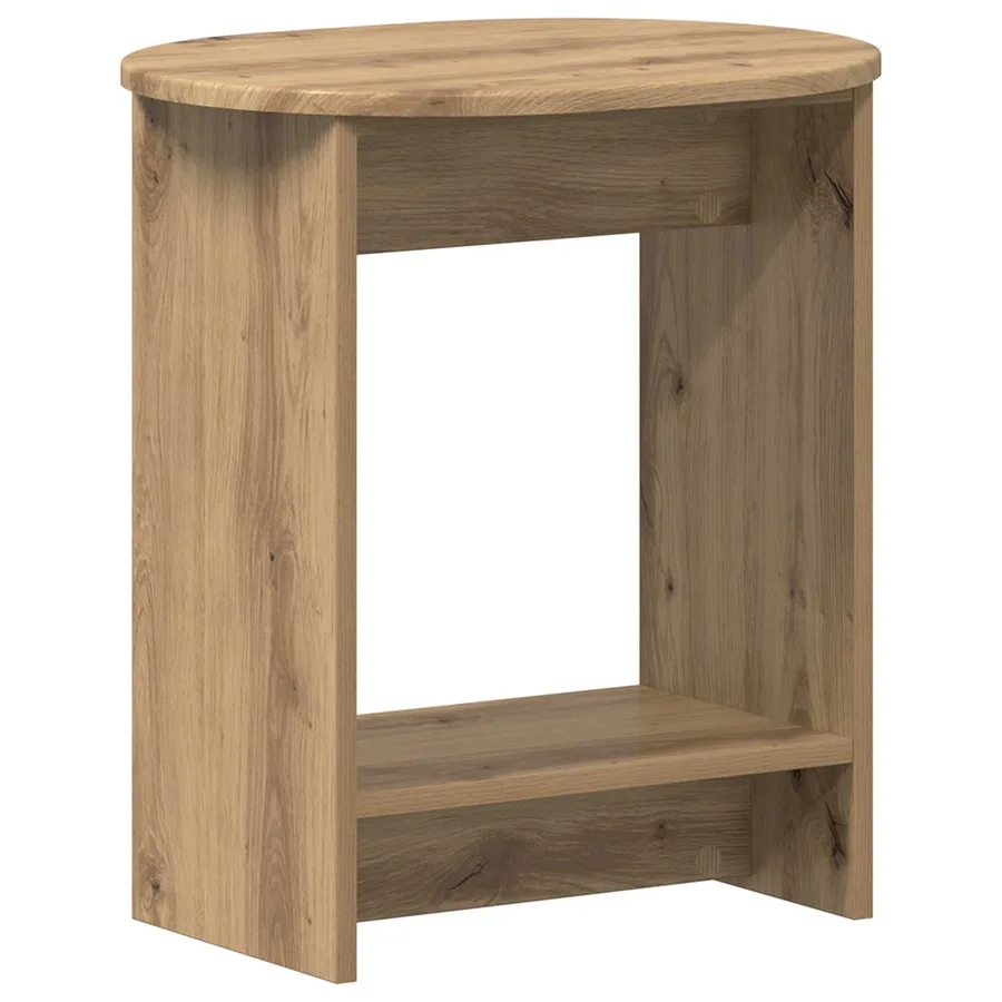 Table d'appoint Chêne artisanal 50 x 39,5 x 55 cm - 2