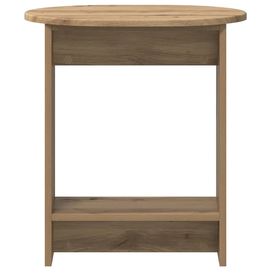 Table d'appoint Chêne artisanal 50 x 39,5 x 55 cm - 4