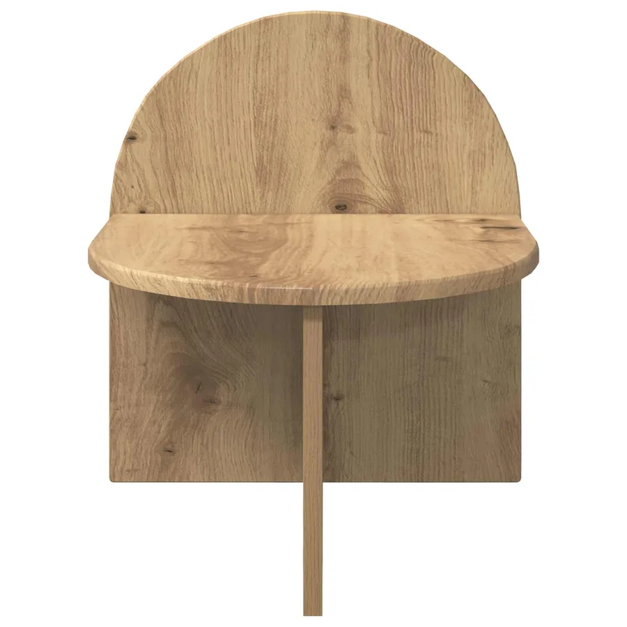 Table de chevet 2 pc Chêne artisanal 40 x 35,5 x 45,5 cm - 6