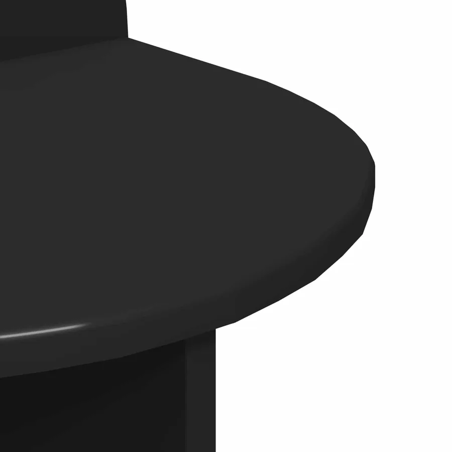 Table de chevet 2 pcs Chêne noir 40 x 35,5 x 45,5 cm - 9