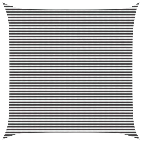 Voile d'ombre Anthracite et blanc 7 x 7 m HDPE