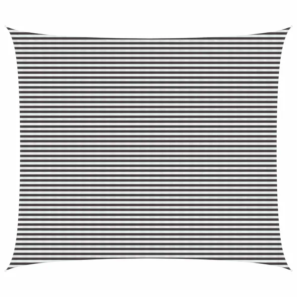 Voile d'ombre Anthracite et blanc 6 x 7 m HDPE