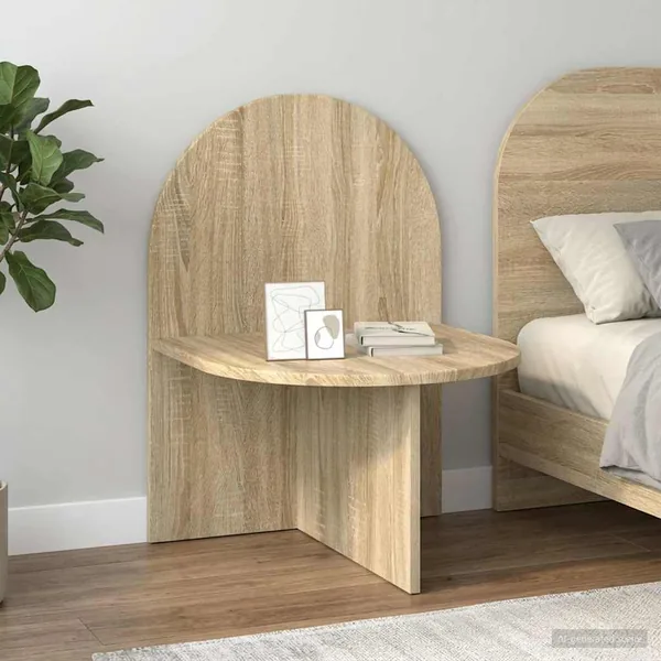 Table de chevet Chêne Sonoma 48 x 49 x 65 cm Bois d’ingénierie