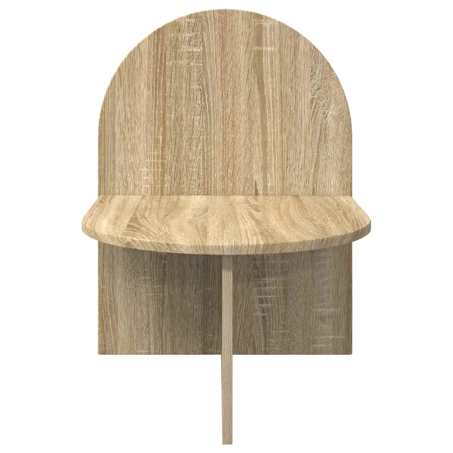 Table de chevet Chêne Sonoma 48 x 49 x 65 cm Bois d’ingénierie - 4