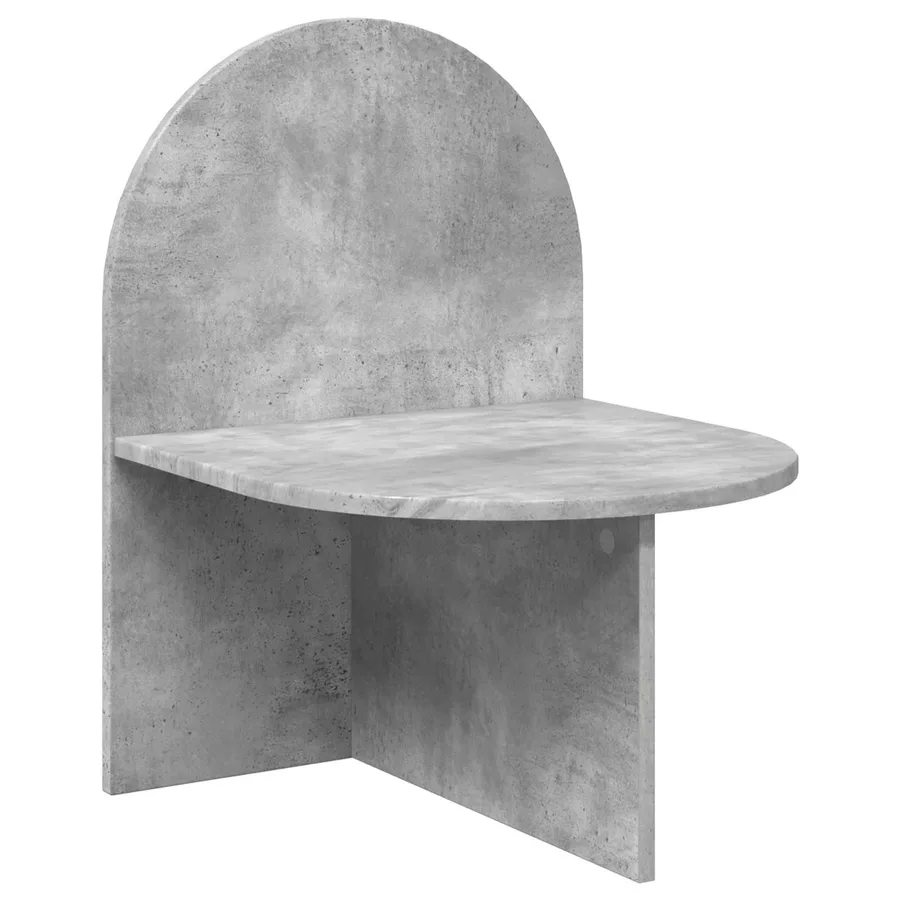Table de chevet 2 pcs Gris béton 48 x 49 x 65 cm - 5