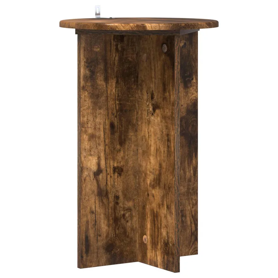 Support de Plante 2 pcs Chêne fumé Ø40 x 60 cm - 5