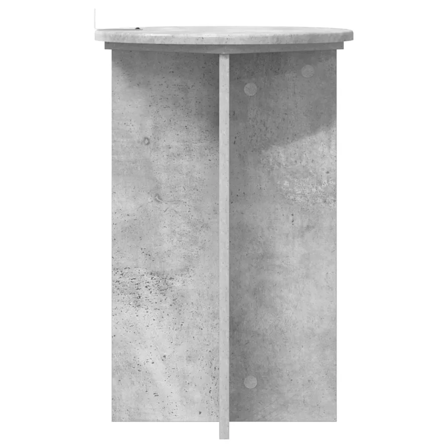 Support de Plante 2 pcs Gris béton Ø40 x 60 cm - 7
