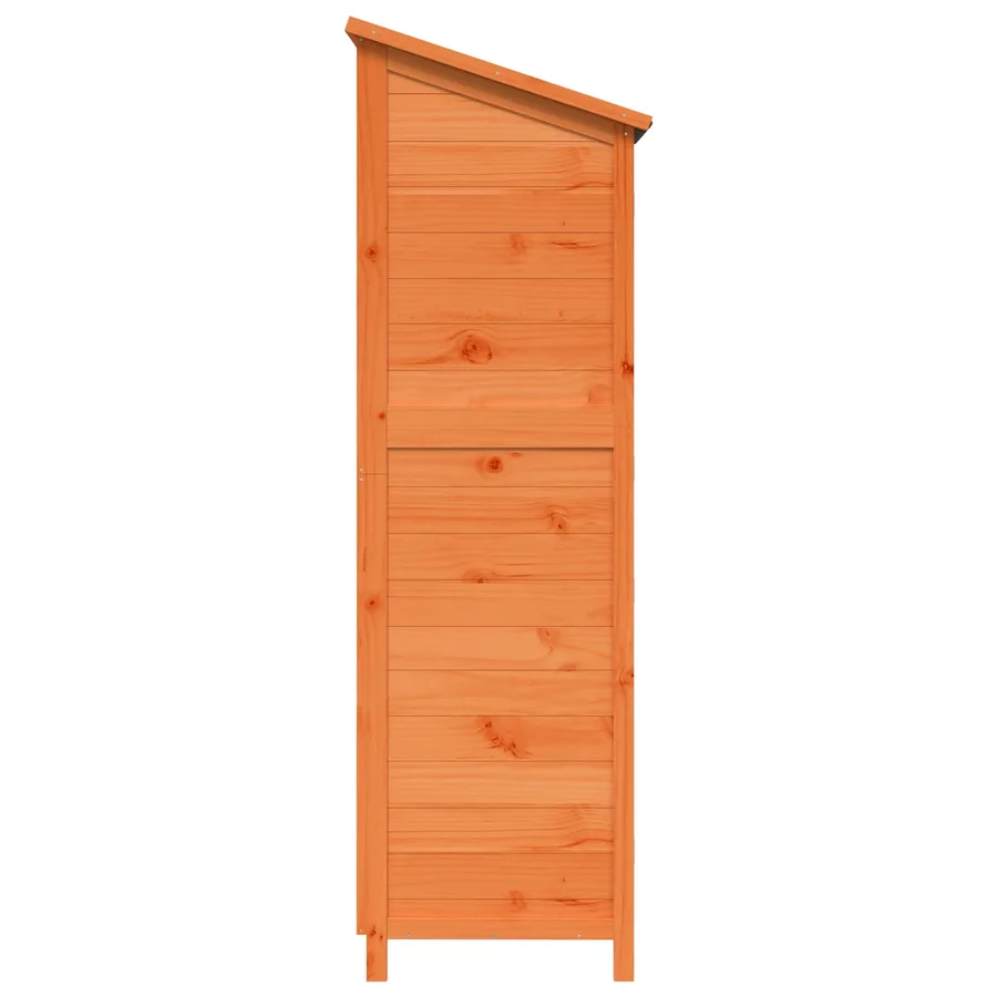 Abri de jardin Marron 59 x 56 x 176 cm Bois de Sapin Massif - 6