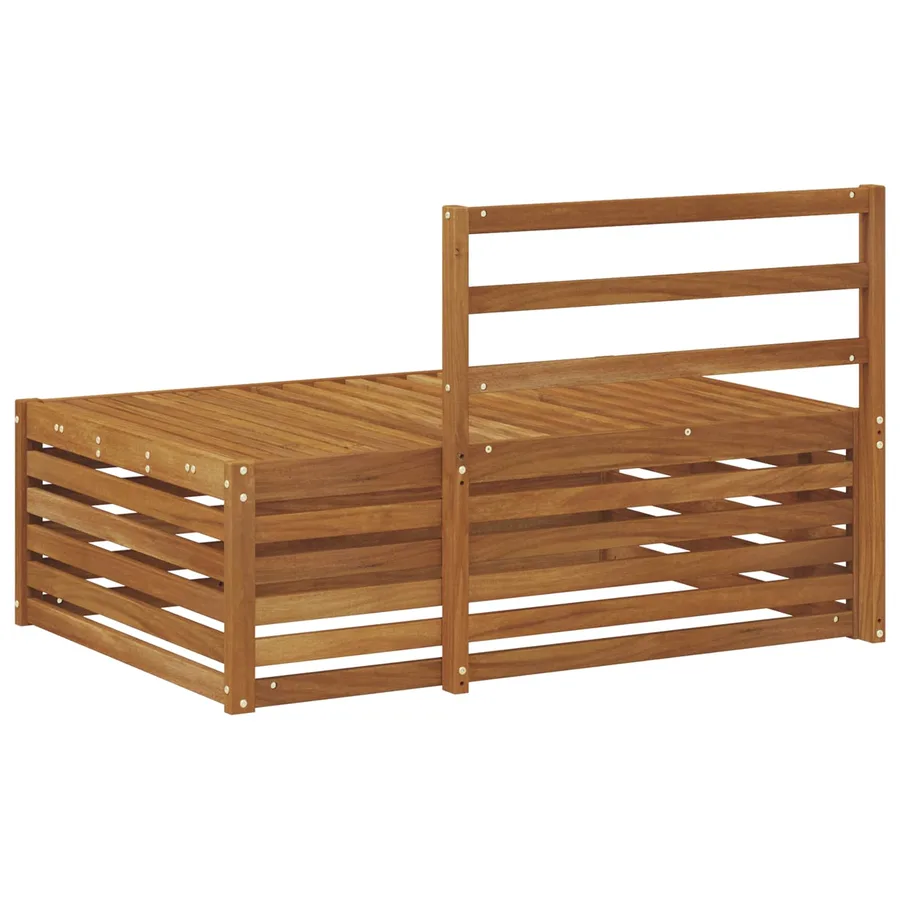 Canapé d'extérieur extrémité Naturel 115 x 83 x 73 cm - 6
