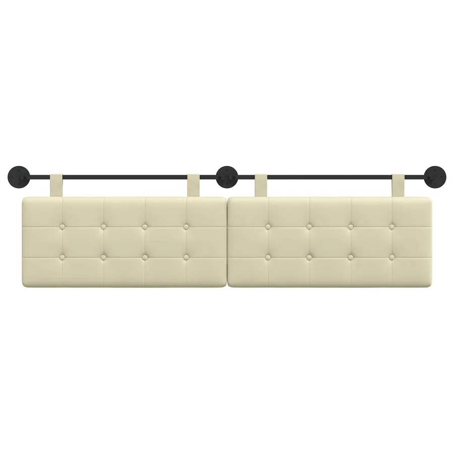 Tête de lit suspendue Simili cuir - 5
