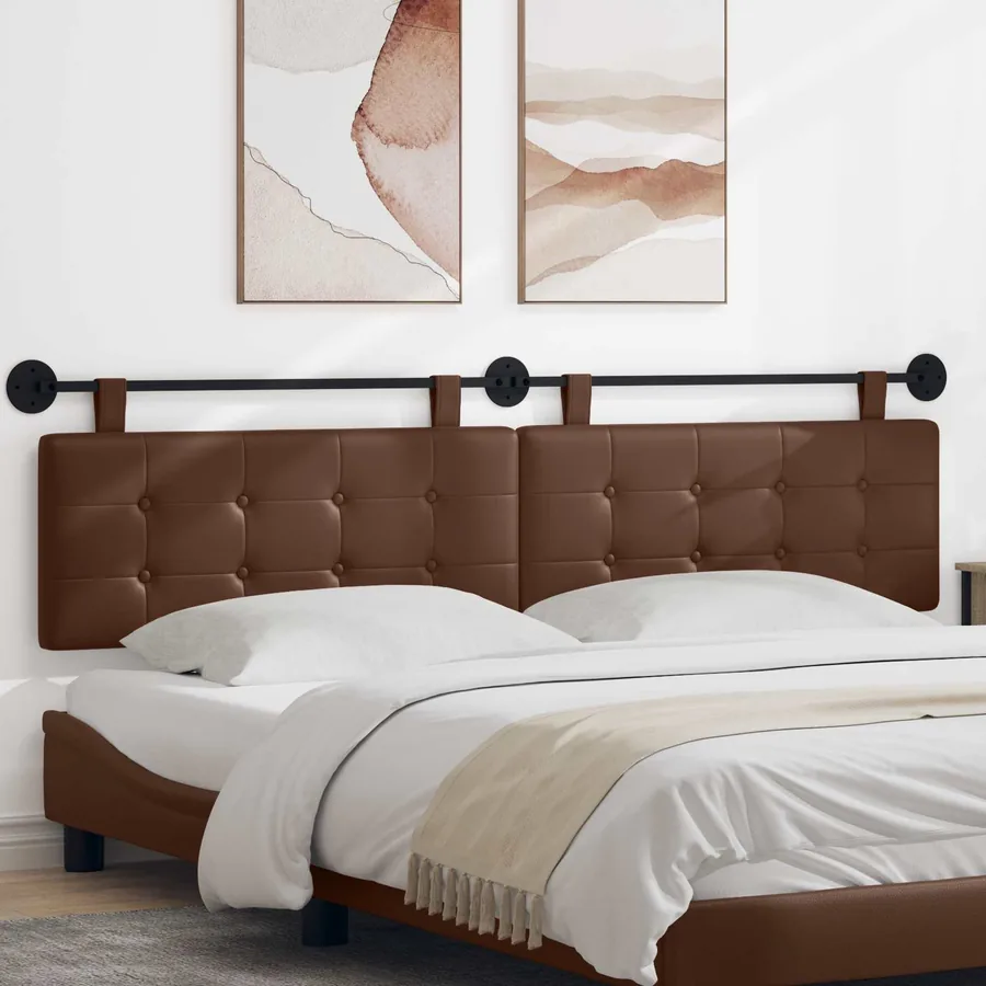 Tête de lit suspendue Simili cuir