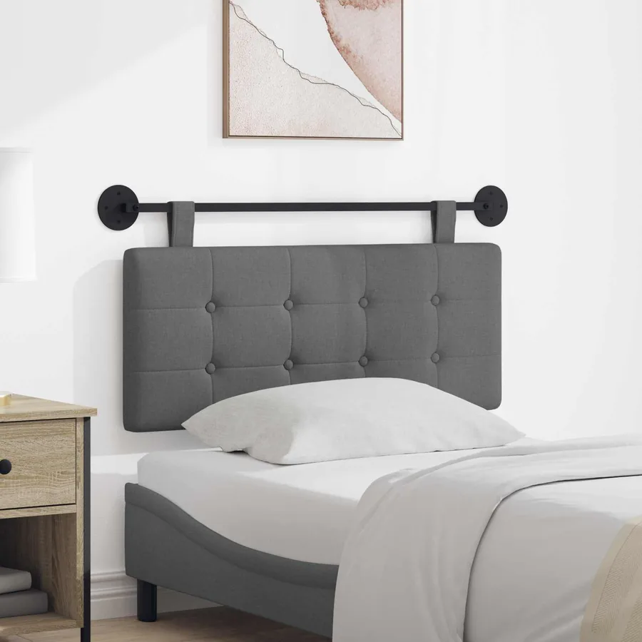Tête de lit suspendue tissu