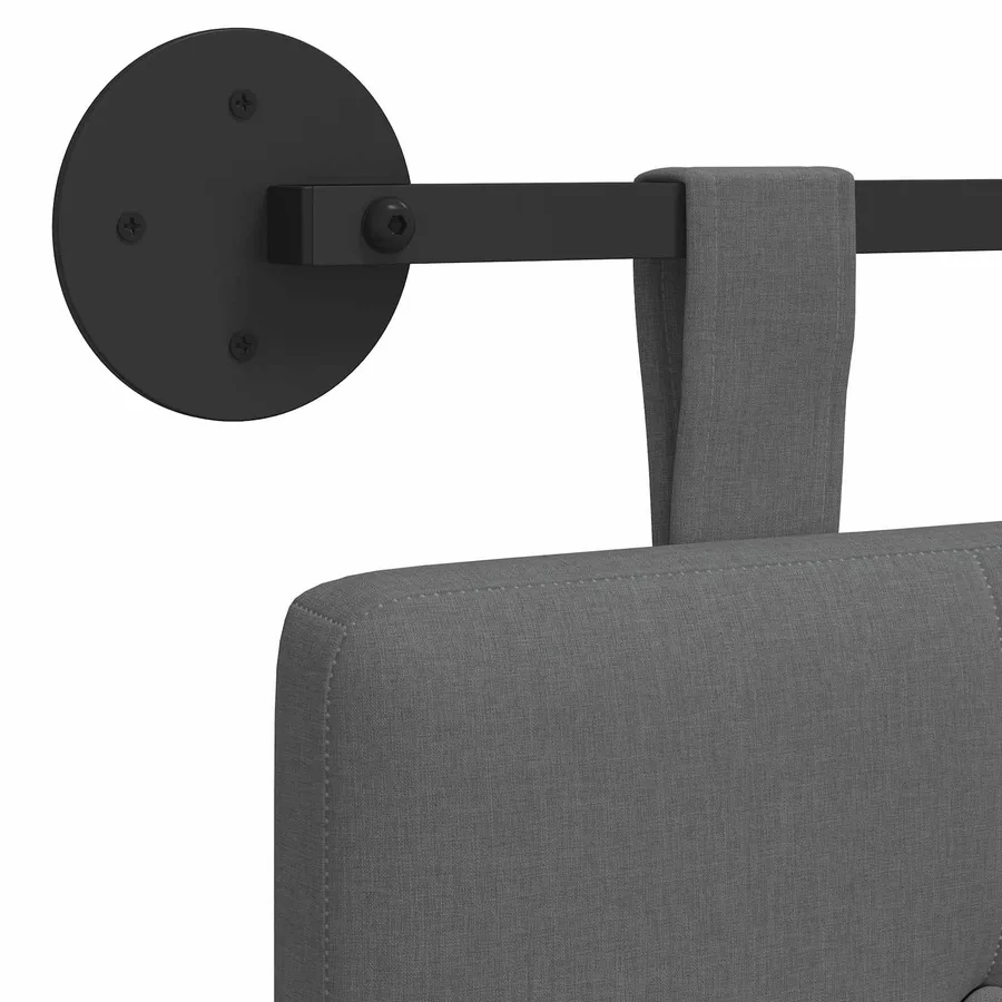 Tête de lit suspendue tissu - 9