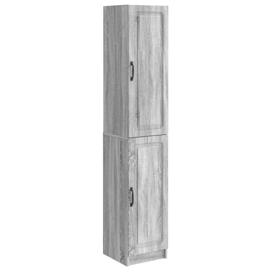 Ensemble de Meubles 2 pcs Sonoma gris Bois d'ingénierie - 2