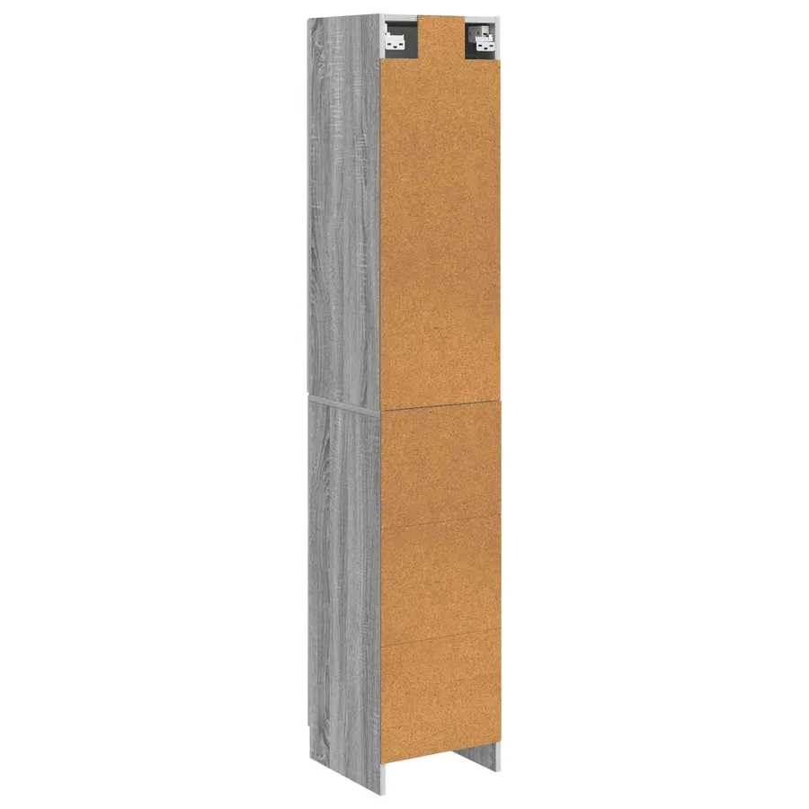 Ensemble de Meubles 2 pcs Sonoma gris Bois d'ingénierie - 7