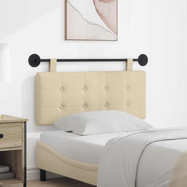 Tête de lit suspendue tissu