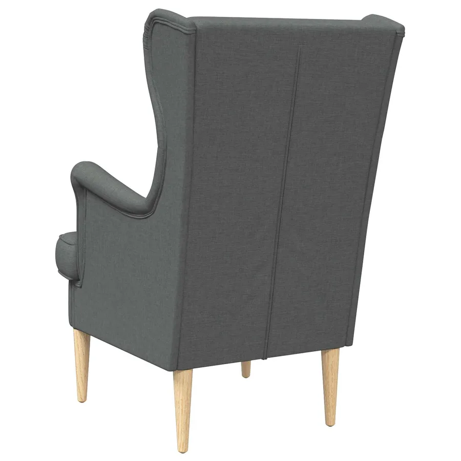 fauteuil Gris foncé tissu - 6