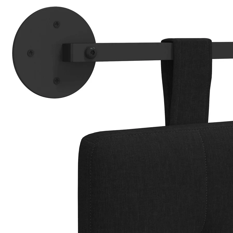 Tête de lit suspendue tissu - 9