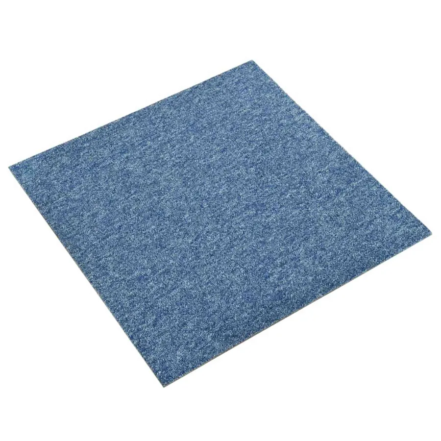 Tapis 20 pcs Bleu 50 x 50 cm 100% Polypropylène