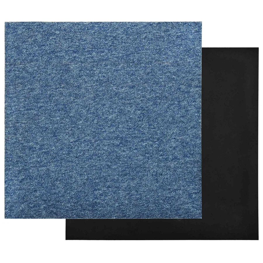 Tapis 20 pcs Bleu 50 x 50 cm 100% Polypropylène - 3