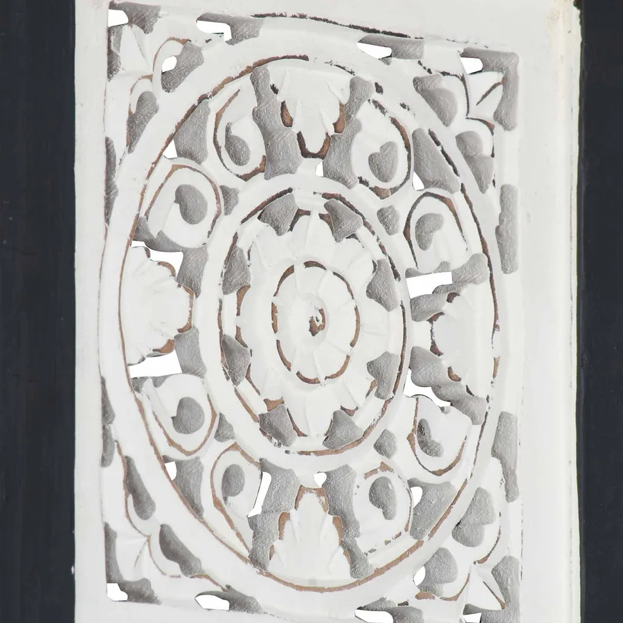 Décor artistique Noir et Blanc 40 x 40 x 1,5 cm - 3