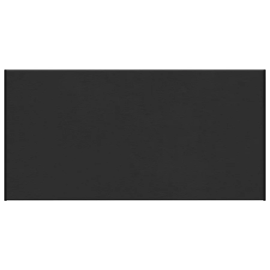 Appui de fenêtre Noir avec grain de bois 60 x 45 x 4,5 cm PVC - 2