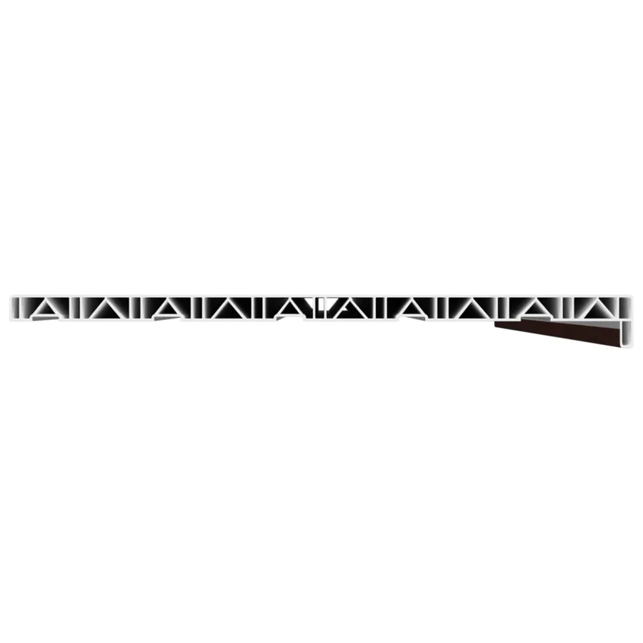Appui de fenêtre Bois marron 160 x 50 x 4,5 cm PVC - 4