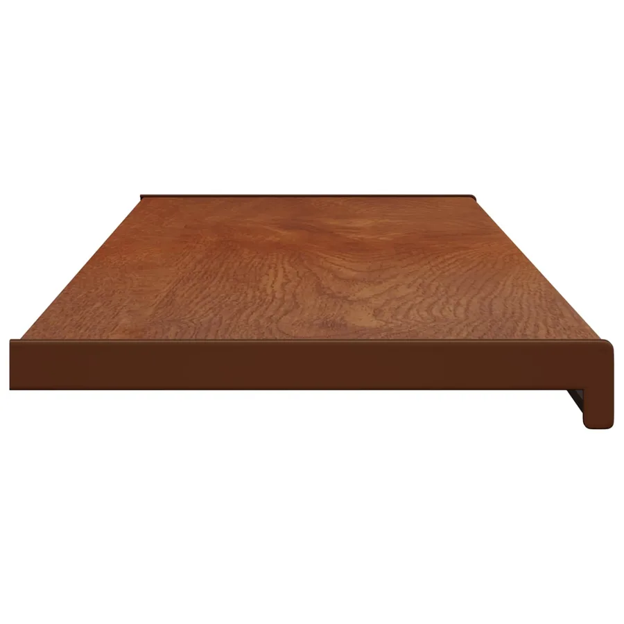 Appui de fenêtre Bois marron 120 x 30 x 4,5 cm PVC - 6