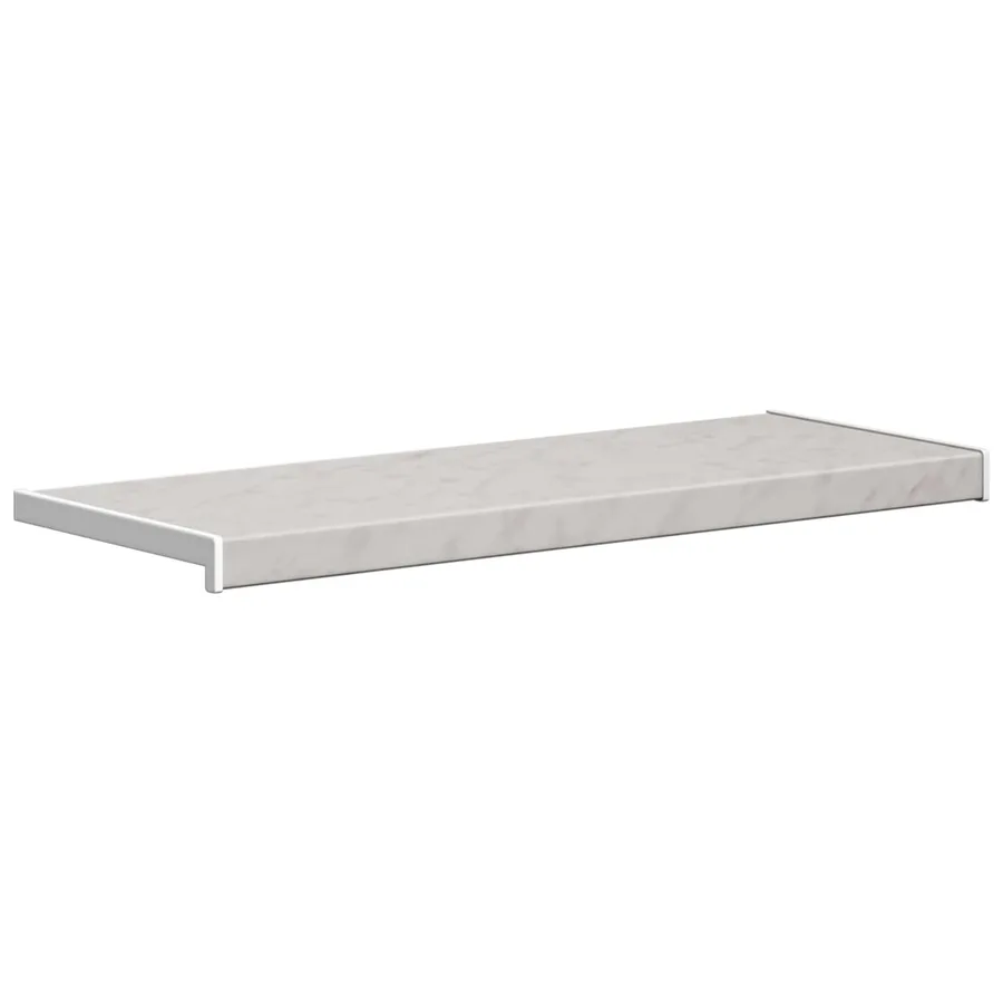 Appui de fenêtre Texture marbre 100 x 35 x 4,5 cm PVC - 3