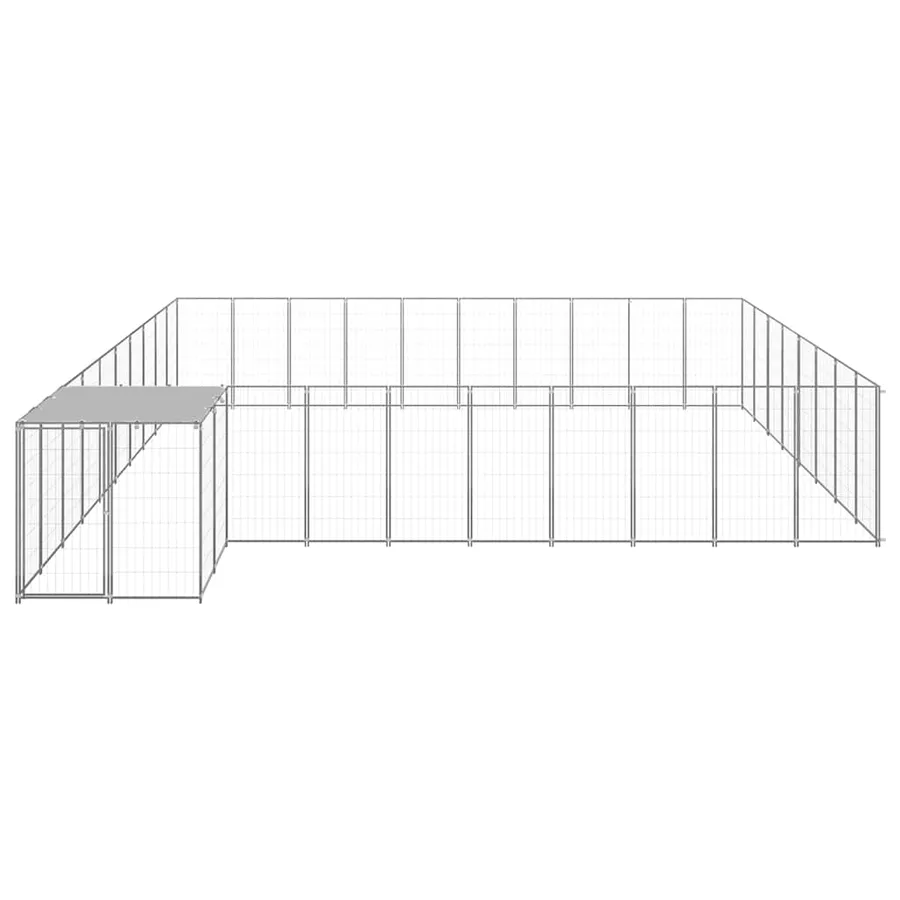 Chenil Argenté 25,41 m² Acier - 3