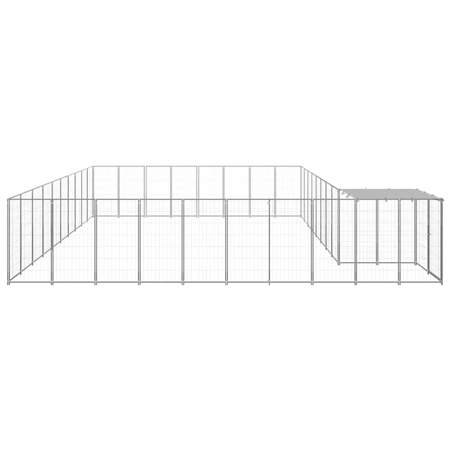 Chenil Argenté 25,41 m² Acier - 4