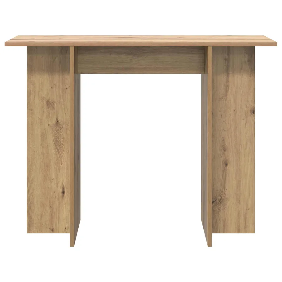 Table console Chêne artisanal 100 x 30 x 75 cm - 5