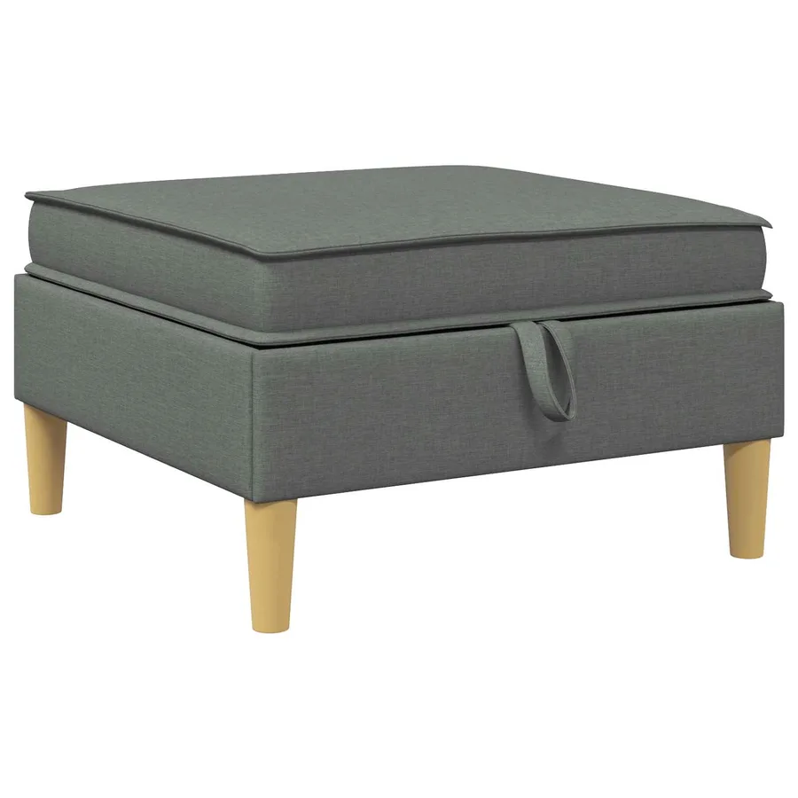 Sofa avec rangement Tissu - 2