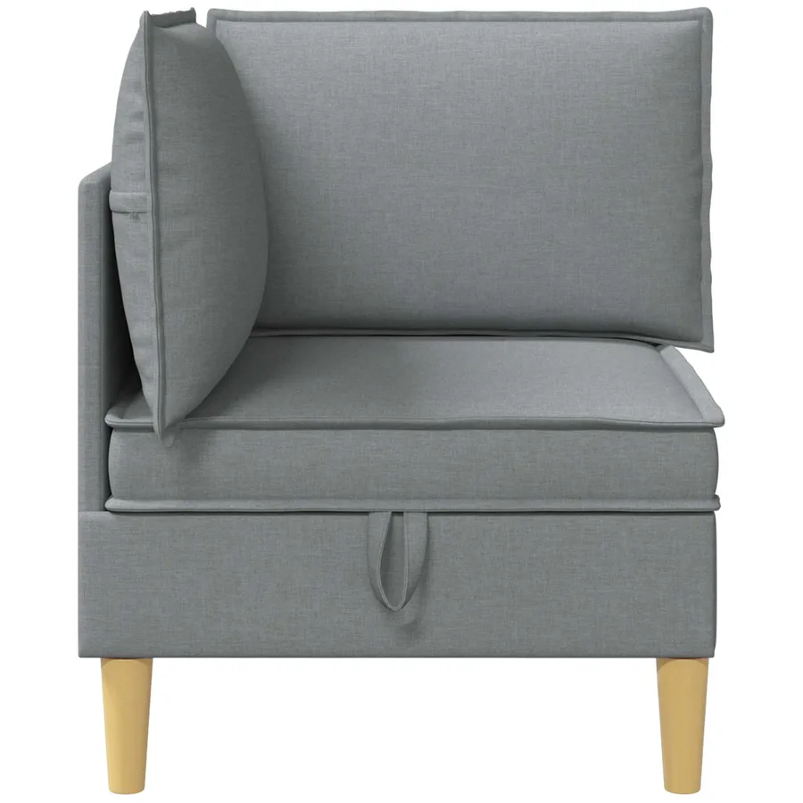 Sofa avec rangement Tissu - 5