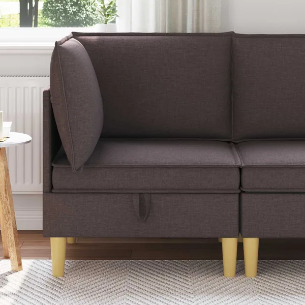 Sofa avec rangement Tissu