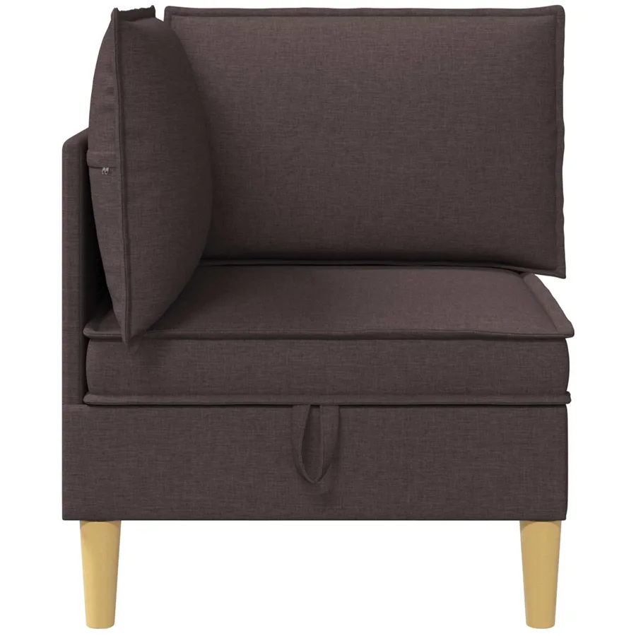 Sofa avec rangement Tissu - 5