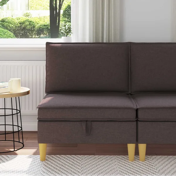 Sofa avec rangement Tissu