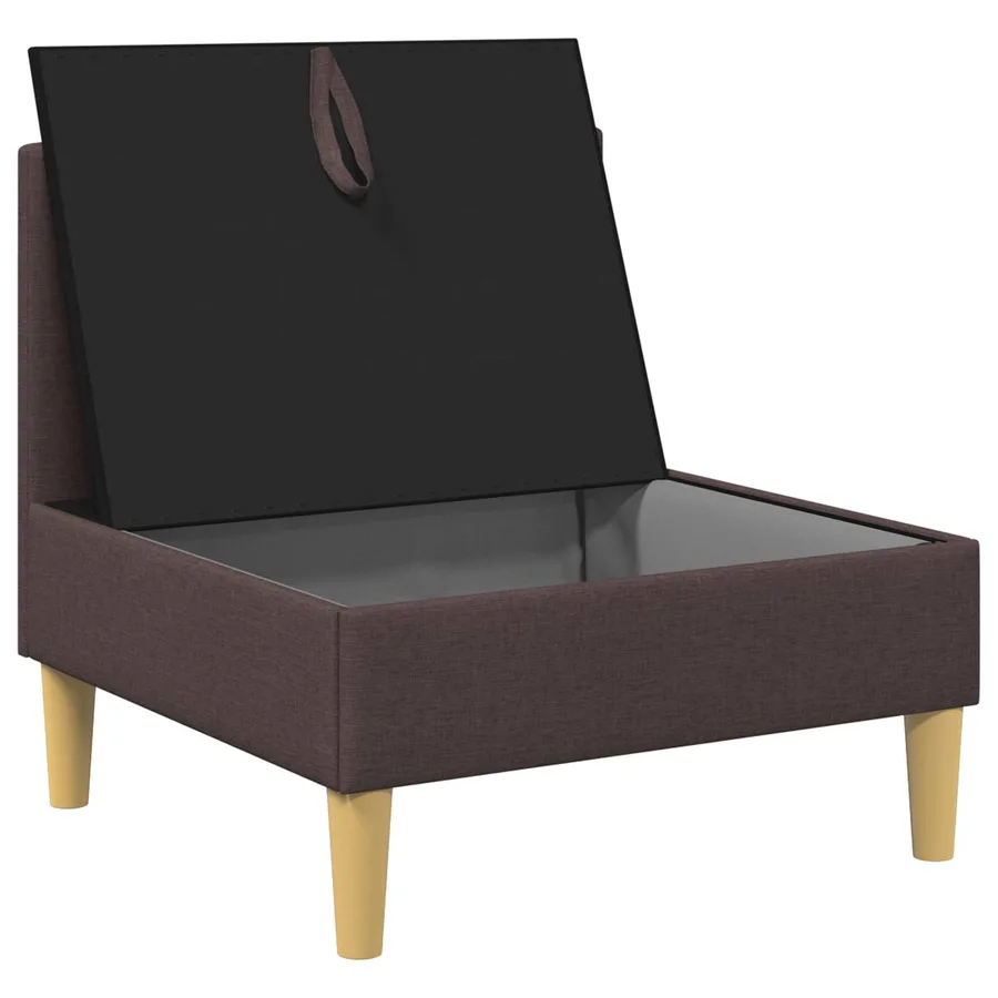 Sofa avec rangement Tissu - 4