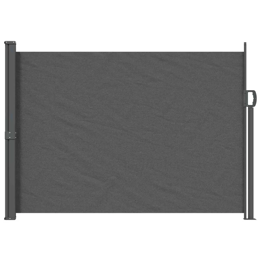 Store latéral rétractable 140 x 300 cm 100% polyester fer acier